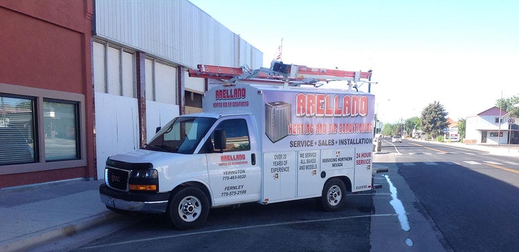 Arellano Heating and Air Truck