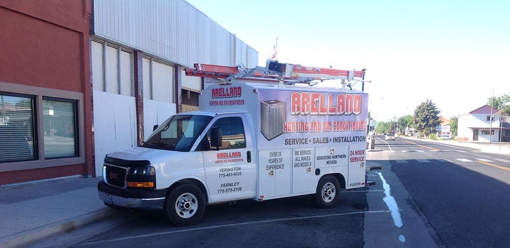 Arellano Heating and Air Truck Arellano Heating and Air Truck